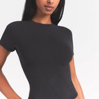 SKIMS Cotton Jersey T-Shirt Black