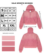 Vale Forever carver Zip Up rozay pink
