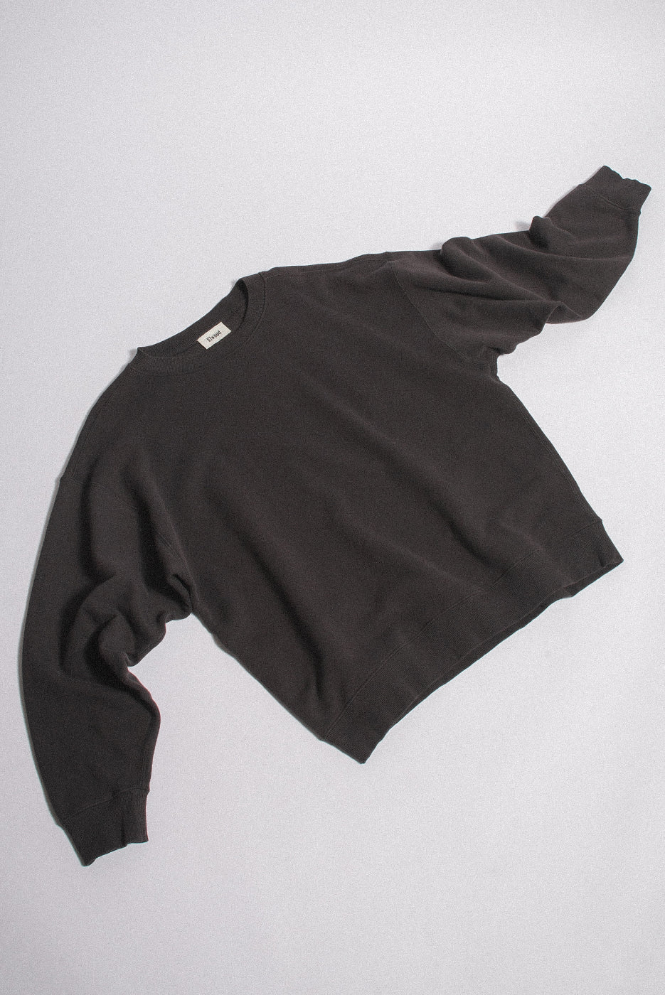 Elwood Oversized Core Crewneck Vintage Black