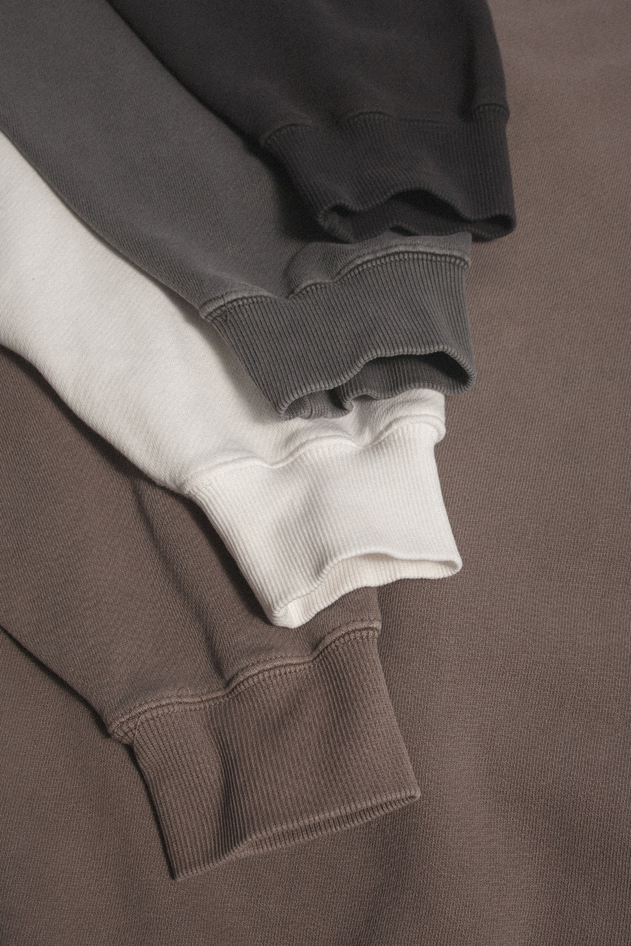 Elwood Oversized Core Crewneck Vintage White