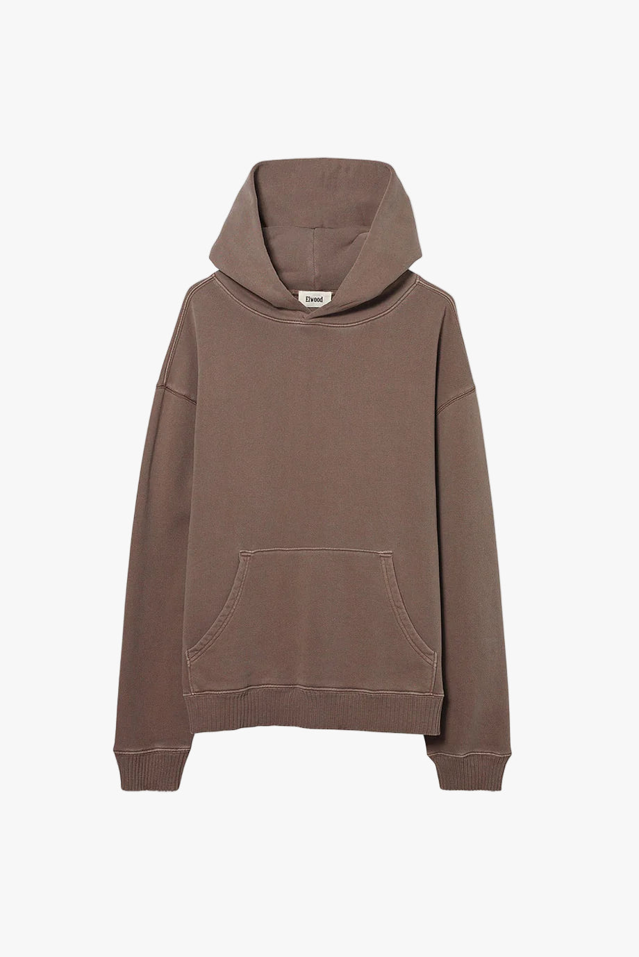 Elwood Oversized Hoodie Vintage Brown