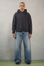 Elwood Oversized Hoodie Vintage Black