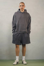 Elwood Oversized Hoodie Vintage Grey