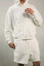 Elwood Oversized Hoodie Vintage White