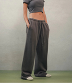 Elwood Oversized Straight Leg Sweatpant Vintage Grey