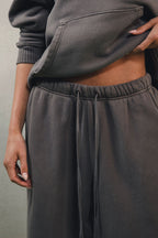 Elwood Oversized Straight Leg Sweatpant Vintage Grey