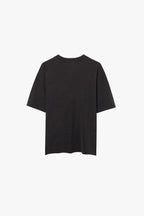 Elwood Oversized Crop Core Tee Vintage Black