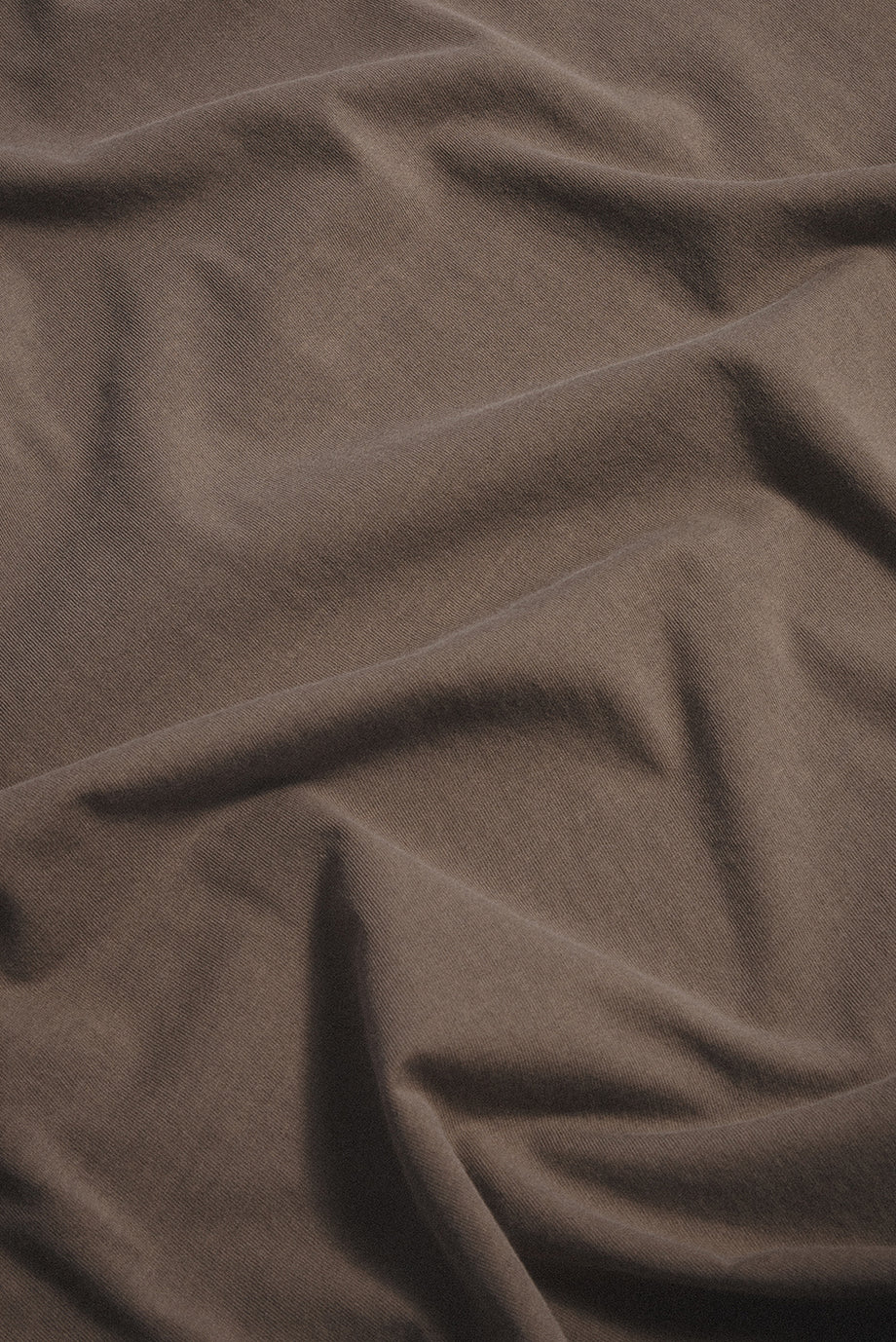 Elwood Oversized Crop Core Tee Vintage Brown