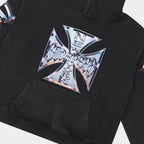 Godspeed Motto Chrome Hoodie Black