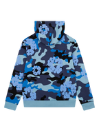 Denim Tears The Cotton Wreath Zip Sweatshirt Blue Camo