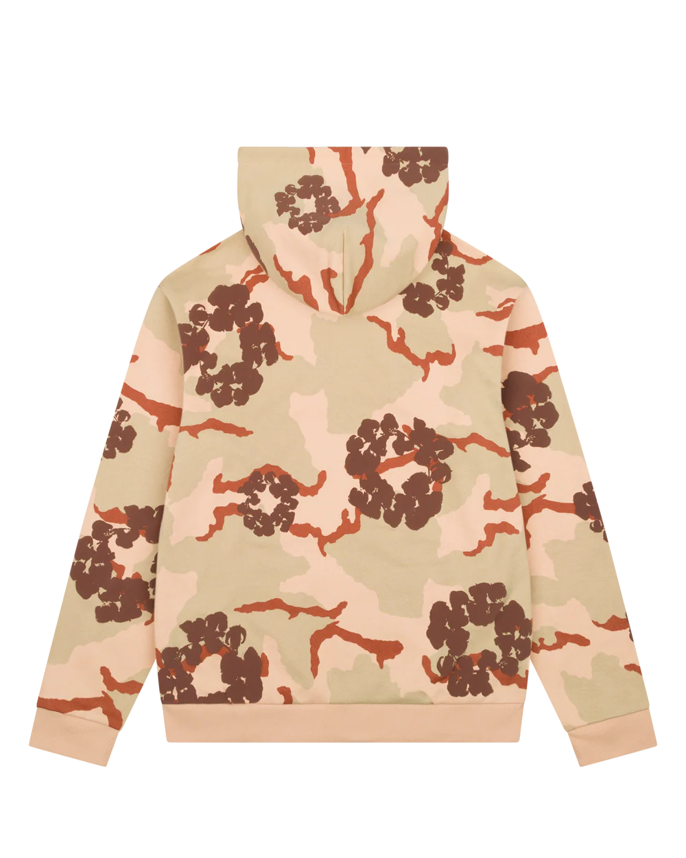 Denim Tears The Cotton Wreath Zip Sweatshirt Tan Camo