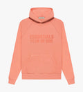 Essentials Fear Of God Hoodie Coral
