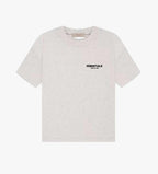 Essentials Fear Of God Hoodie Light Oatmeal Tee