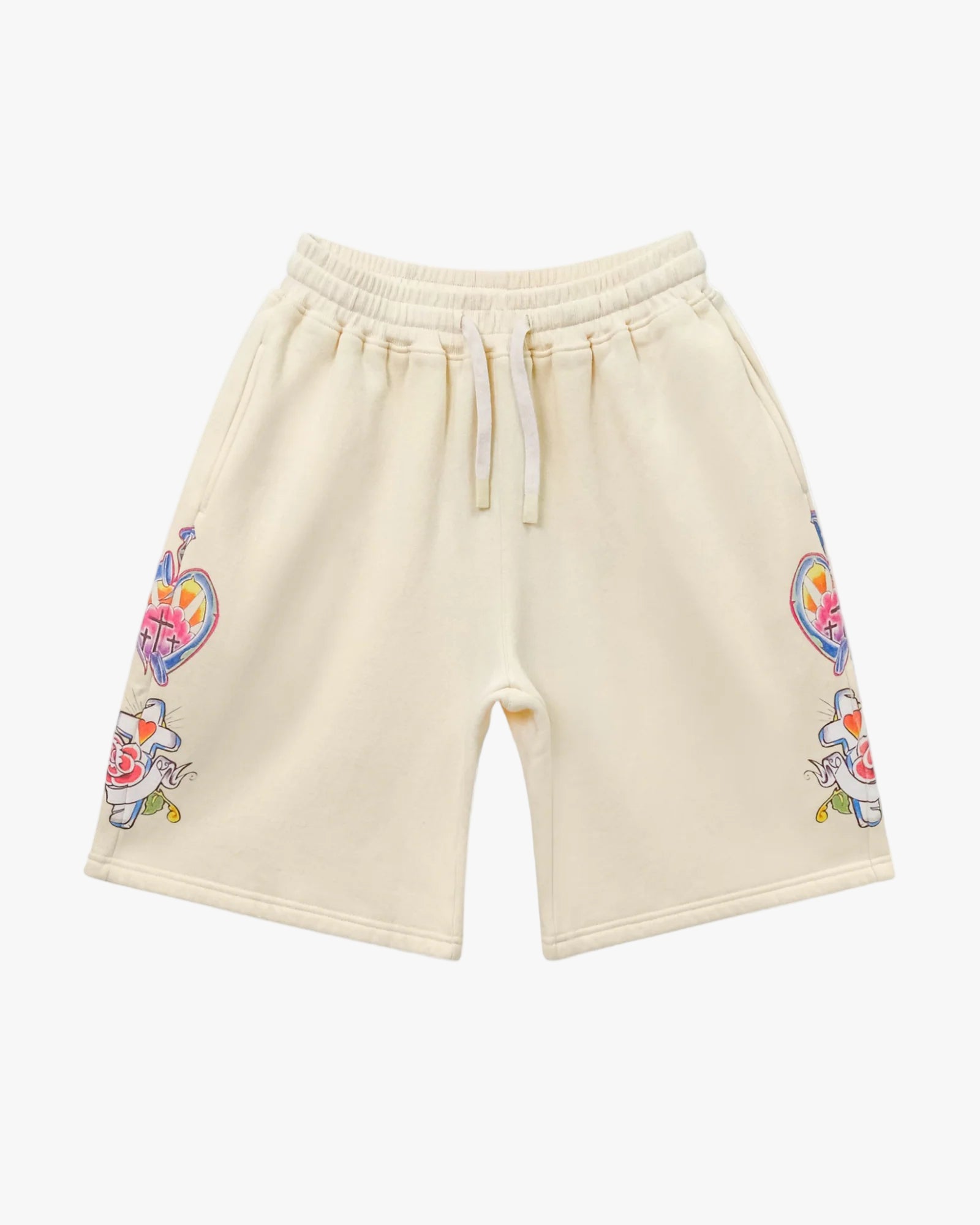 We Are Righteous Risen King Sweatshort Cream
