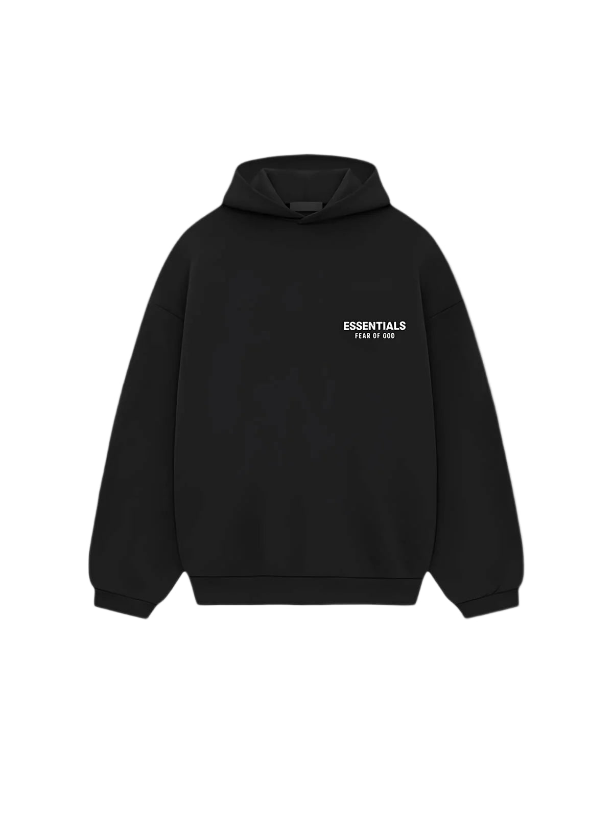 Essentials Fear Of God Fleece Hoodie Black