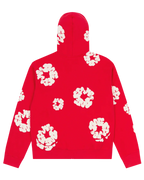 Denim Tears The Cotton Wreath Zip Sweatshirt Red