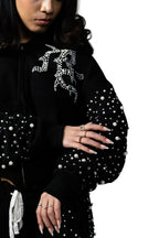 Mixed Emotion Black Pearl Hoodie