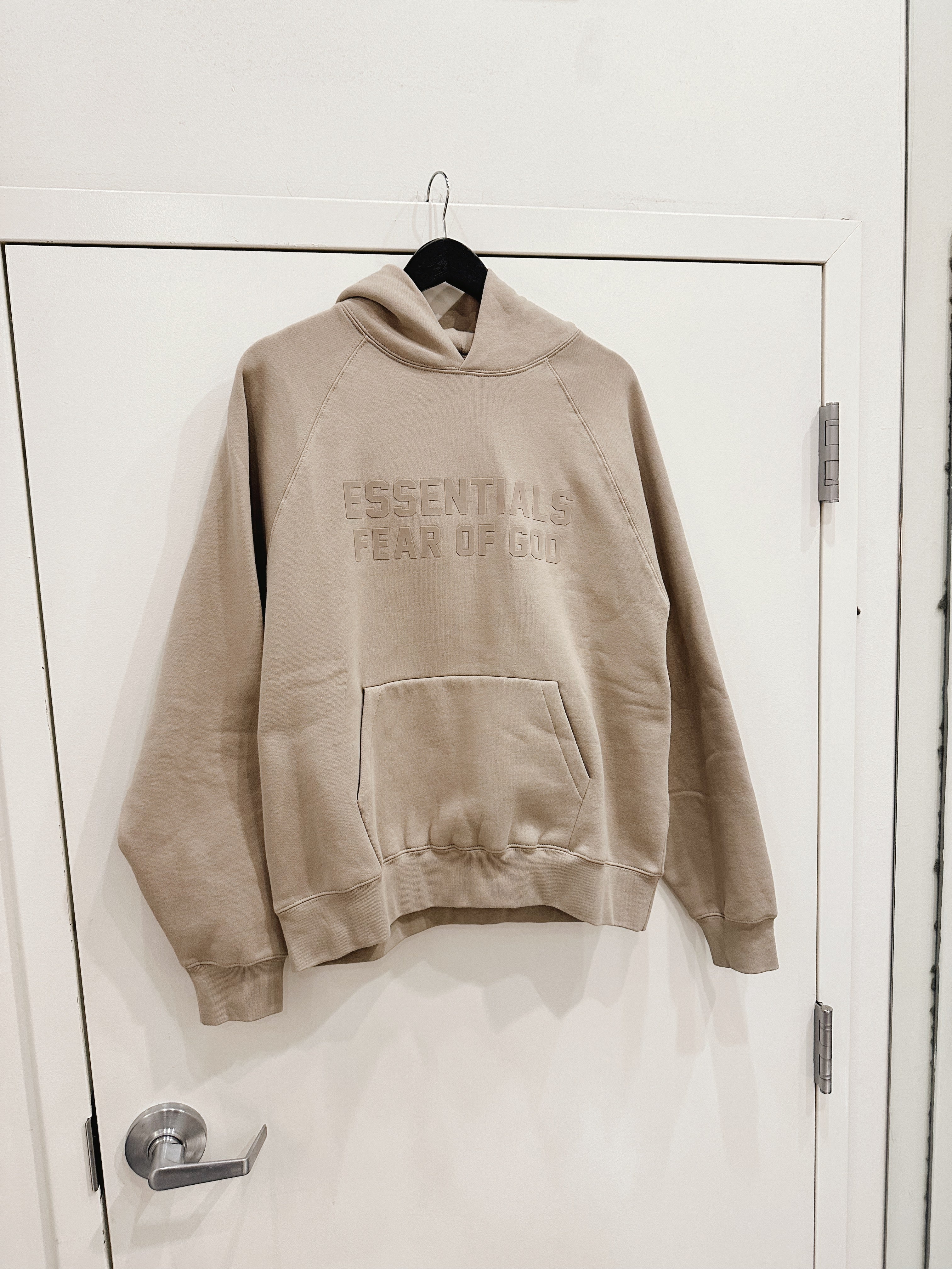 Essentials Fear Of God Hoodie Smoke