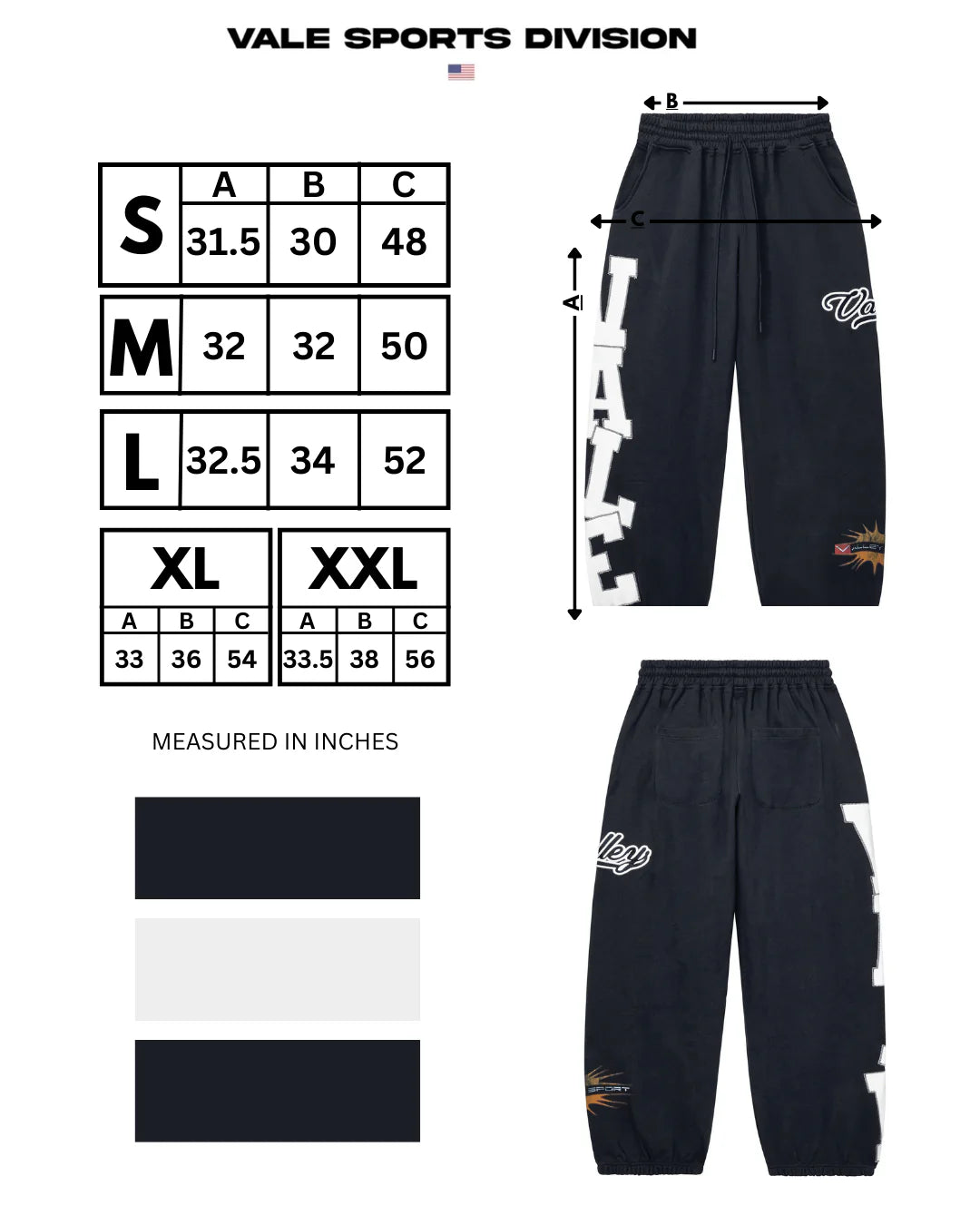 Vale Forever Lego Sweats Black