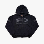 Bottega Desires Tech Black Zip Up