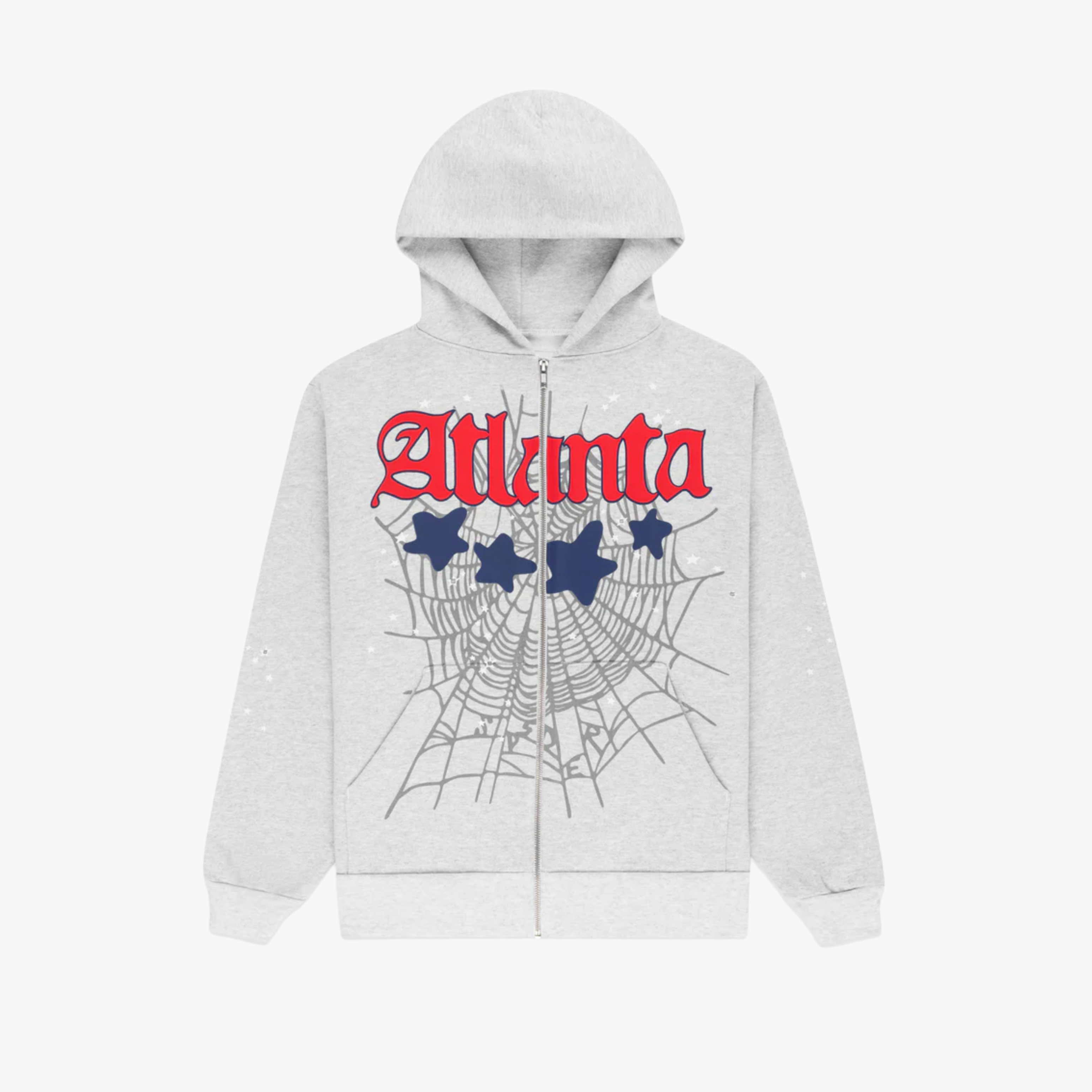 Sp5der Atlanta Zip Up Grey