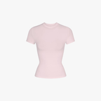 SKIMS Cotton Jersey T-Shirt Barley Pink