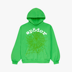 Sp5der Legacy Green OG Web Hoodie