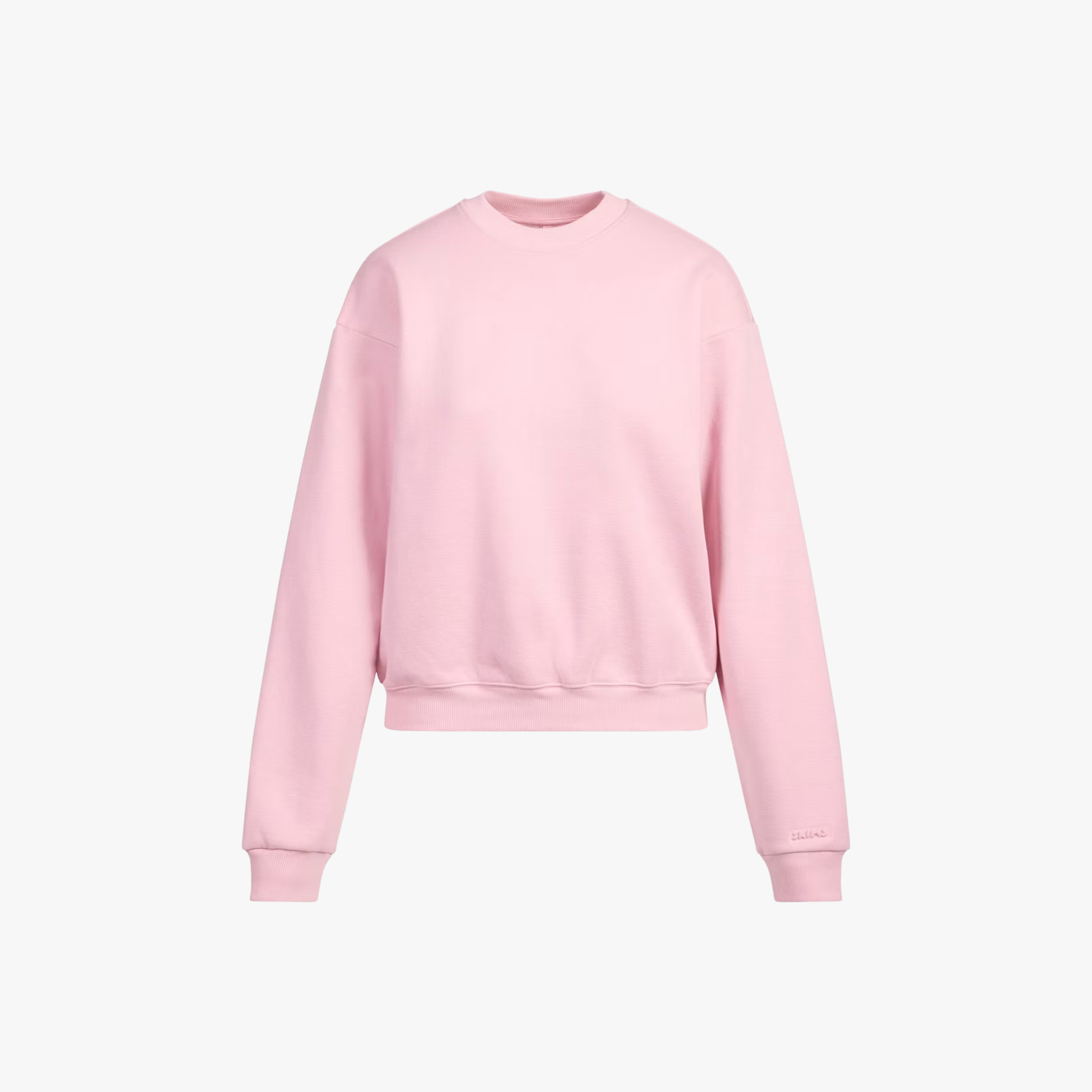 SKIMS Cotton Fleece Classic Crewneck Halite