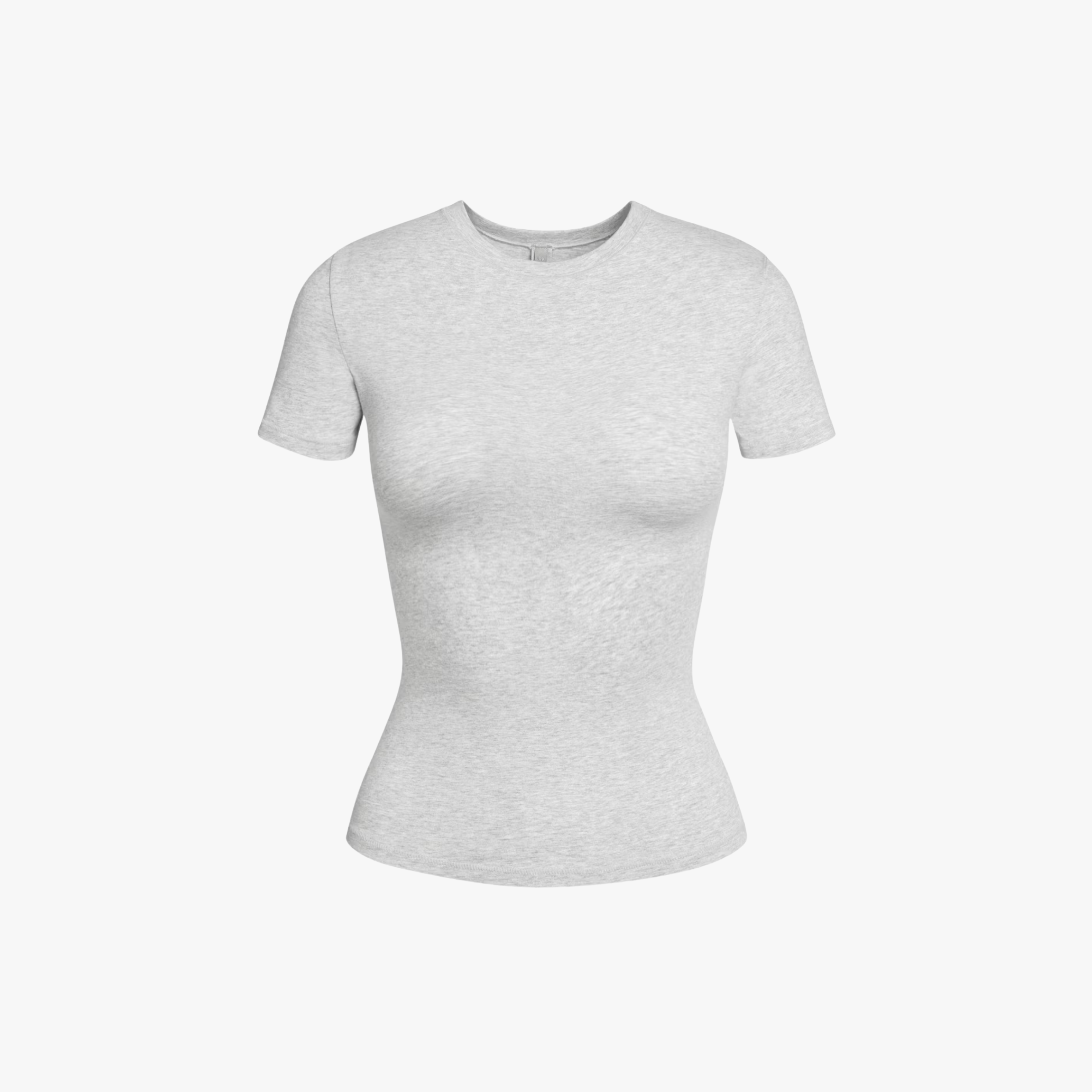 SKIMS Cotton Jersey T-Shirt Light Heather Grey