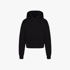 SKIMS Cotton Fleece Hoodie Black
