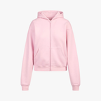 SKIMS Cotton Fleece ZIp Up Halite