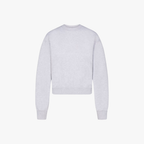 SKIMS Cotton Fleece Classic Crewneck Light Heather Grey