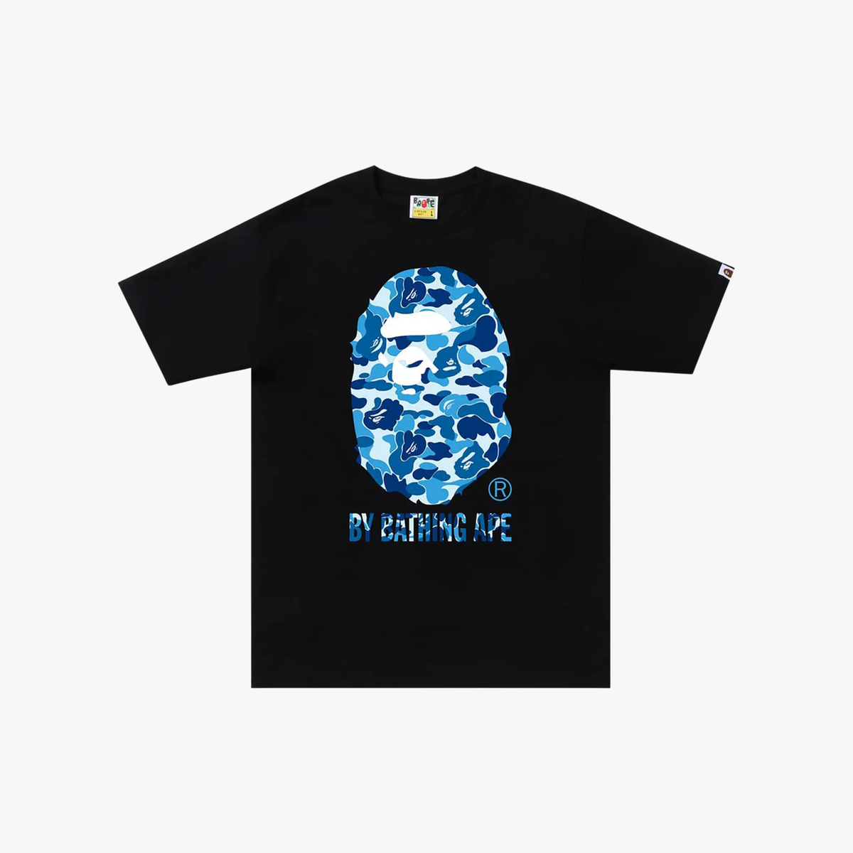 BAPE ABC Camo By Bathing Ape Tee Black/Blue