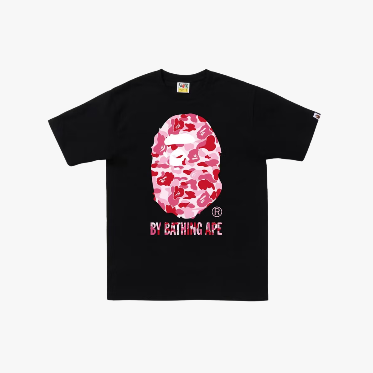 BAPE ABC Camo By Bathing Ape Tee Black/Pink