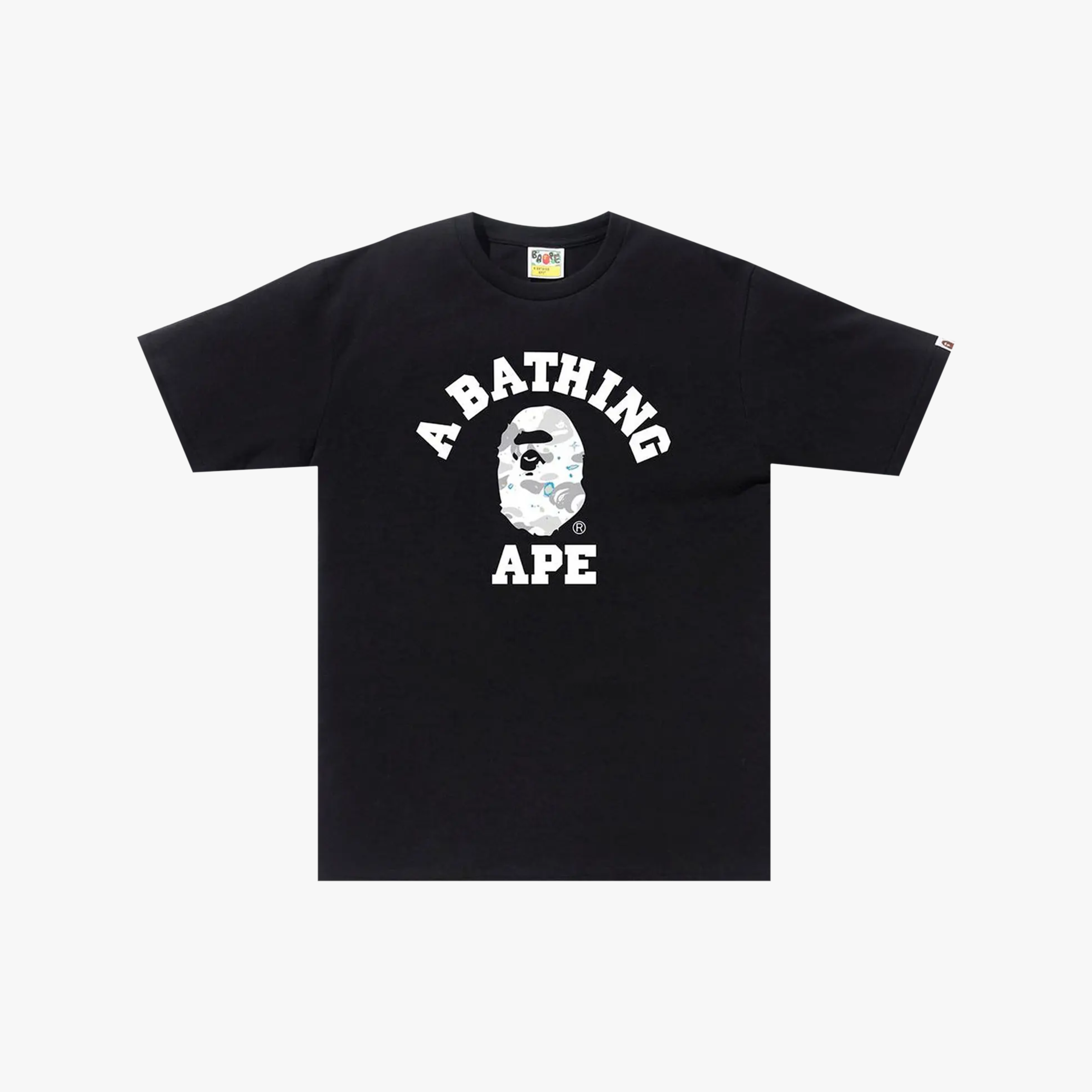 BAPE Space Camo College Tee Black