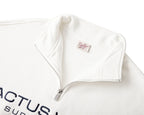 Azva USA QUARTER ZIP White