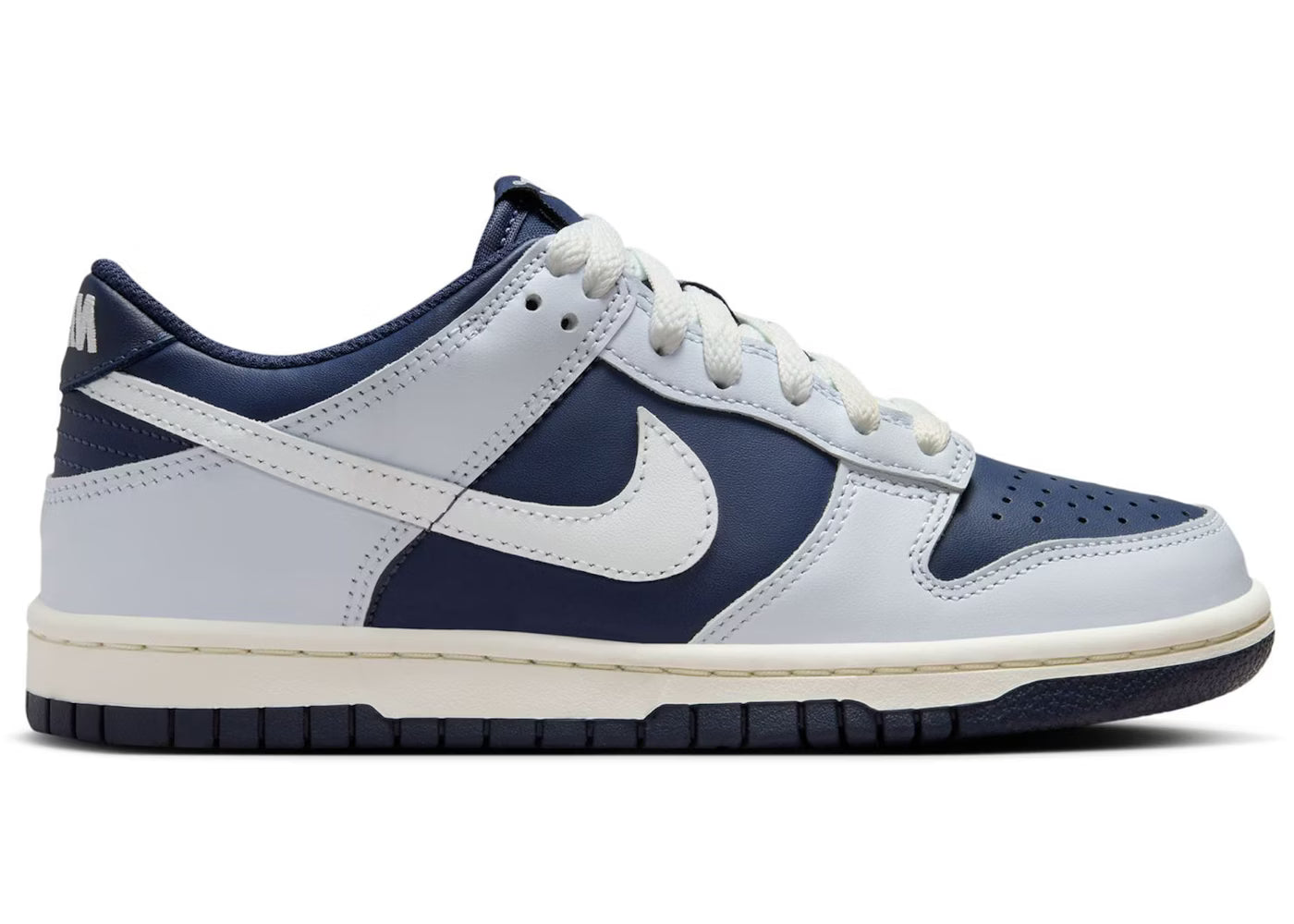 Nike dunk low football grey midnight navy (GS)