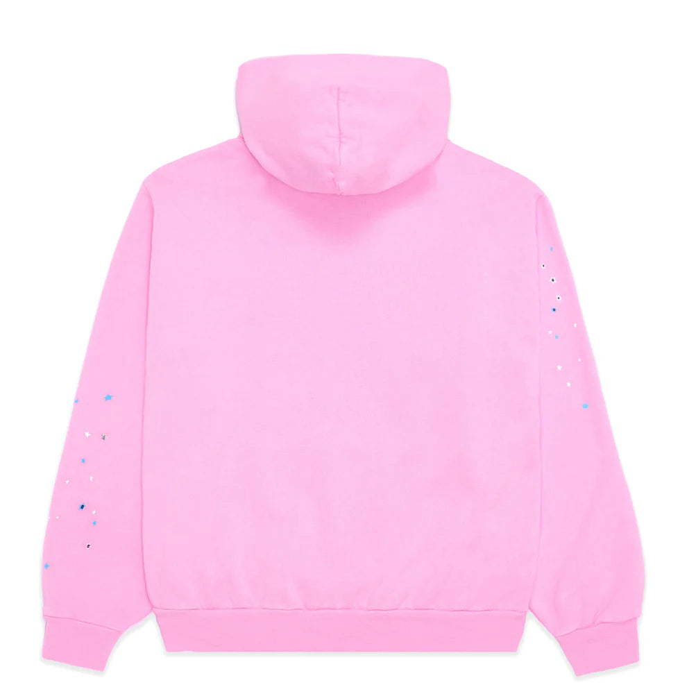 Sp5der Pink OG Web Hoodie