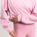 SKIMS Cotton Fleece Classic Crewneck Halite