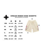 We Are Righteous Risen King Sweatshort Cream