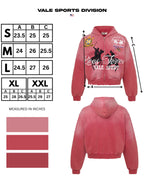 Vale Forever Rockefeller Red Zip Up