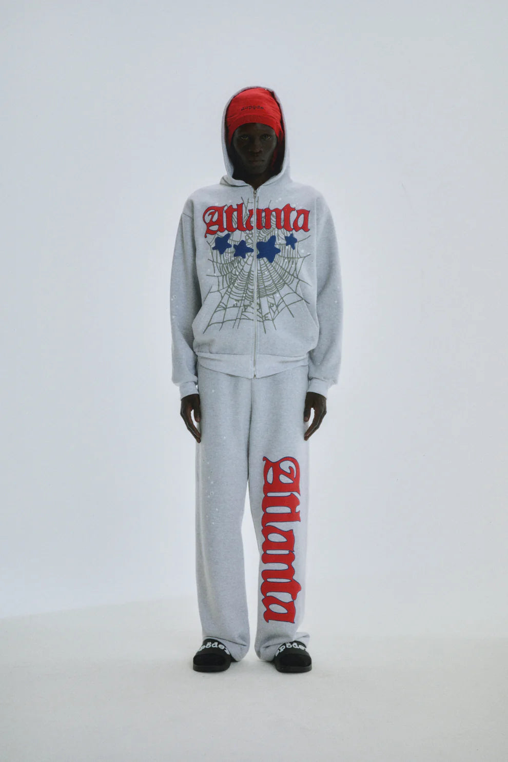 Sp5der Atlanta Zip Up Grey