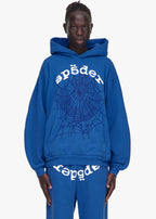 Sp5der Blue Legacy Hoodie