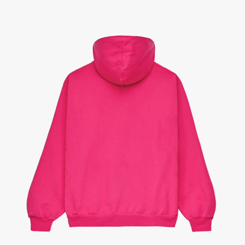 Sp5der Pink White Legacy Hoodie