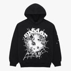 Sp5der OG Web Hoodie Black