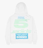 Sp5der Web Hoodie Egg Shell