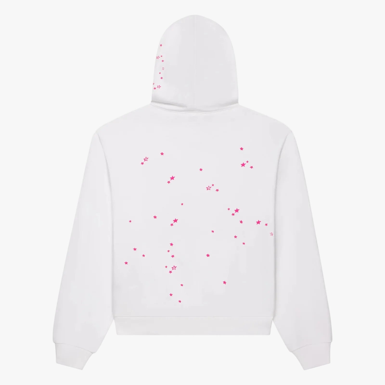 Sp5der FRACTURED LOGO HOODIE White
