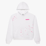 Sp5der FRACTURED LOGO HOODIE White