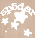 Sp5der Light Brown Hoodie