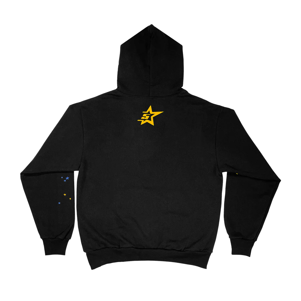 Sp5der OG Pink Black Hoodie